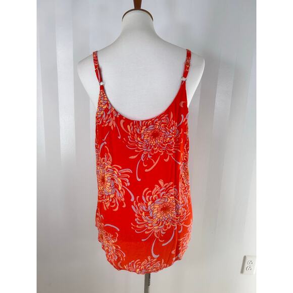 CABI Multicolor Floral Print Sleeveless Top - Picture 4 of 10
